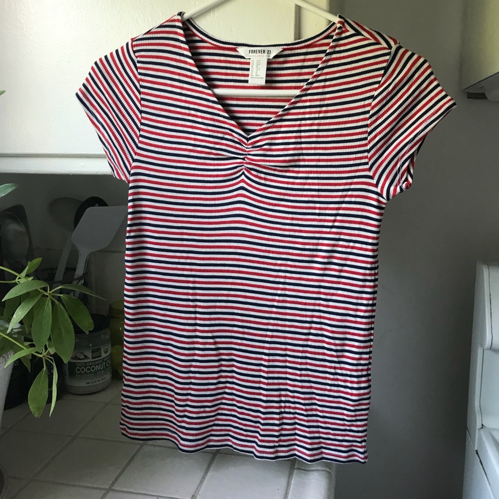 stripped t-shirt